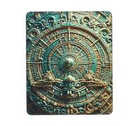 Superficie Liscia Tappetino per Il Mouse, Mayan Calendar End of The LD, antisfilacciamento Tampone per Mouse, Mousepads, 25X30cm, Notebook, PC, Laptop