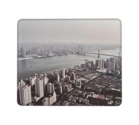 Superficie Liscia Tappetino per Il Mouse Mumbai City 25X30Cm, Tappetino per Mouse Antisfilacciamento Gaming Mousepad per Casa Ufficio Laptop