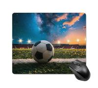 Superficie Liscia Tappetino per Il Mouse Soccer Ball Stadium 25X30Cm, Tampone per Mouse Pratica Gaming Mousepad per Ufficio Pc Casa