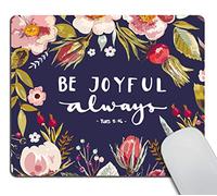 Superficie Liscia Tappetino per Il Mouse Verses Be Joyful Always Gaming Mousepad Tampone per Mouse 25x30cm per Casa,PC,Computer