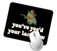 Superficie Liscia Tappetino per Il Mouse You've Yee'd Your Last Haw Funny Gaming Mousepad Tappetino Mouse 25x30cm per Casa,Laptop,Ufficio
