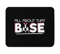 Superficie Liscia Tappetino per Mouse, Funny Cute Gymnasts Varsity Quote all About That Cool Cheering Dance Tappetino per Il Mouse antisfilacciamento Gaming Mousepad per Casa PC Ufficio