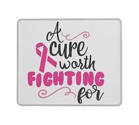 Superficie Liscia Tappeto Mouse, A Worth Fighting for Breast Cancer Tappetino per Il Mouse Personalizzato Gaming Mousepad per PC Notebook Casa