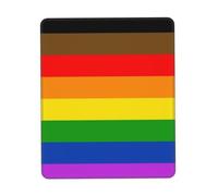 Superficie Liscia Tappeto Mouse, LGBT Pride Flag Tappetino per Il Mouse antisfilacciamento Gaming Mousepad per Laptop Ufficio Computer