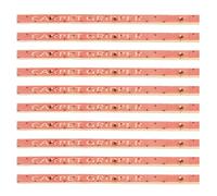 SUPERFINDINGS 10 Pezzi Tappeto Tack Strisce Con Chiodi 40cm Compensato Strisce Unghie Per Tappeto Tufting Tack Strisce Con Chiodi Per La Fabbricazione di Tappeti Tufting Telaio In Legno