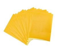 SUPERFINDINGS 100 Fogli A6 Hot Foil Stamping Papers Fogli d'oro di trasferimento della Lamina di Calore 14,5x10,5 cm Metallic Carta di Alluminio per Il trasferimento a Caldo per Fiocco D'Oca