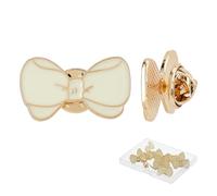 SUPERFINDINGS 16 Pz. Lega Fiocco Spilla Pin Smalto Farfalla Spilla Fiocco Linea Oro Pin Borsa a Spalla Sciarpa Decorazione Per Le Donne Camicie Abbigliamento Festa della Mamma