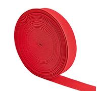 SUPERFINDINGS 17.5 Yard Fascia Elastica Piatta Ultra Larga e Spessa Fascia Elastica Lavorata A Maglia Ad Alta Elasticità per Elastici per Capelli Accessori per Cucito, Rosso 1.18 Pollice