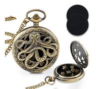 SUPERFINDINGS 1Pc Mini Set Dadi Polpo Bronzo Antico Tasca Dadi Cosplay Accessori Gioco Da Tavolo Natale Compleanno Regalo di Laurea