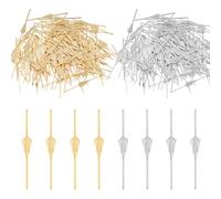 SUPERFINDINGS 200 pezzi 2 colori Clip Connettore per Lampadario, Clip A Farfalla per Lampadario, Connettori A Farfalla per Lampade, Sostituti per Fissare Parti di Lampade A Soffitto