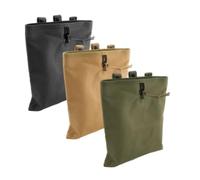 SUPERFINDINGS 3 custodie tattiche per cintura, con chiusura a cordoncino, per riviste, con grande capacità, pieghevoli, per cintura tattica, gilet da combattimento, zaino