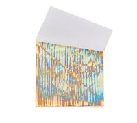 SUPERFINDINGS 50 Foglio di Carta in Foglia di Metallo con Motivi Foglia di Lamina Variegata Blu Imitazione Lamina d'oro Fogli di Foglia d'oro per Dipinti per Unghie Fai da Te Artigianato Cornici