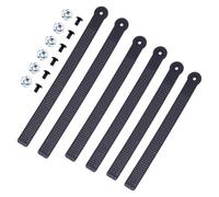 SUPERFINDINGS 6 set 3 misure Cinghie di Fissaggio per Snowboard Sostituzione 206/227/264mm Cinghia per Scaletta Da Snowboard Cinghia Elastica In PVC Cinghie per Fissaggio per Snowboard
