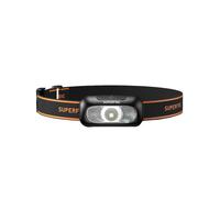 SUPERFIRE HL05-D.Lampada frontale a led ricaribile batteria 500mAh,2W,110Lm