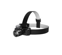 SUPERFIRE HL50.Lampada frontale a led con Zoom lunga distanza, ricaribile, batteria 1200mAh,3W,150Lm