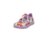 Superfit Bobby 8500 - Pantofole, colore: Viola/Multicolore, Viola Multicolore 8500, 33 EU Larga