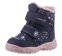 Superfit Husky1 Warm Gefütterte Gore-tex, Stivali da neve Bambine e ragazze, Blau Rosa 8020, 28 EU