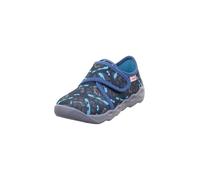 Superfit Bubble Hausschuhe 1-006273, Pantofole, Blu Multicolore 8020, 24 EU Larga
