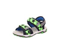 SUPERFIT Calzatura aperta 'MIKE 3.0' navy / grigio / lime Bambini SUPERFIT 26 navy / grigio / lime