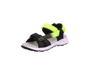SUPERFIT Calzatura aperta verde erba / nero Bambini SUPERFIT 27