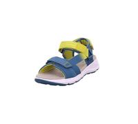 Superfit Criss Cross, Sandali, Blu Giallo 8050, 37 EU