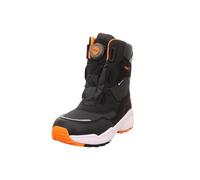 Superfit Culusuk 2.0 Warm Gefütterte Gore-Tex, Stivali da Neve, Nero Arancione 0010, 34 EU Larga