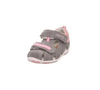 Superfit FANNI Sandalo 1-600036 Ragazza, Grigio Rosa 2510, 23 EU