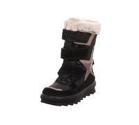 Superfit Flavia Warm gefütterte Gore-Tex, Stivali da Neve, Schwarz/Beige 0000, 33 EU Larga