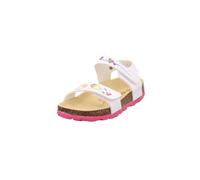 Superfit Fussbettpantoffel, Sandali Bambine e Ragazze, White Pink 1040, 25 EU