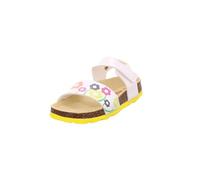 Superfit Fussbettpantoffel, Sandali Bambine e Ragazze, White Yellow 1000, 29 EU