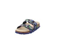 Superfit Fussbettpantoffel, Sandali Bambini e Ragazzi, Blue Green 8011, 24 EU