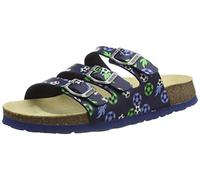 Superfit Fussbettpantoffel, Sandali Bambini e Ragazzi, Blue Green 8020, 27 EU