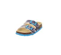 Superfit Fussbettpantoffel, Sandali Bambini e Ragazzi, Blue Multicolor 8140, 26 EU