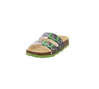 Superfit Fussbettpantoffel, Sandali Bambini e Ragazzi, Blue Multicolor 8150, 25 EU
