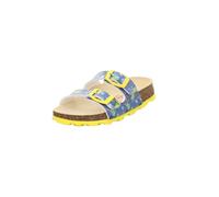 Superfit Fussbettpantoffel, Sandali Bambini e Ragazzi, Blue Yellow 8080, 25 EU