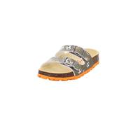 Superfit Fussbettpantoffel, Sandali Bambini e Ragazzi, Green Orange 7070, 25 EU