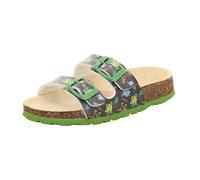 Superfit Fussbettpantoffel, Sandali Bambini e Ragazzi, Grey Green 2080, 41 EU