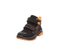 Superfit Giove Leggermente Foderato Gore-Tex, Scarpe da Ginnastica, Nero Arancione 0000, 38 EU Larga