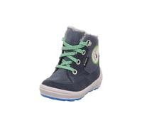 Superfit Groovy 2.0 Warm gefütterte Gore-Tex, Stivali da Neve, Blau/Hellgrün 8000, 26 EU Larga