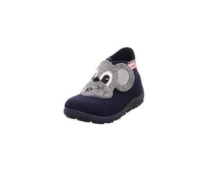 superfit Happy, Pantofole Bimbo 0-24, Blu Grigio 8100, 20 EU