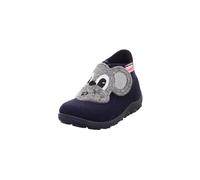 superfit Happy, Pantofole Bimbo 0-24, Blu Grigio 8100, 22 EU