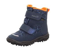 Superfit Husky, Stivali da neve Bambini e ragazzi, Blu Arancione 8030, 34 EU