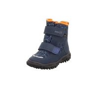 Superfit Husky, Stivali da neve Bambini e ragazzi, Blu Arancione 8030, 34 EU