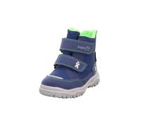 Superfit HUSKY1 Stivali alla moda con imbottitura calda, blu/verde chiaro 8030, 20 EU, Blu Verde Chiaro 8030, 20 EU