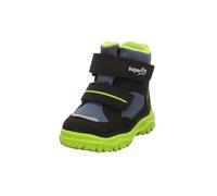 superfit Husky1, Stivali da neve Bambini e ragazzi, Nero Verde Chiaro 0000, 23 EU