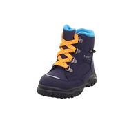 Superfit Husky1 Warm Gefütterte Gore-Tex, Stivali da Neve, Blu Arancione 8030, 22 EU