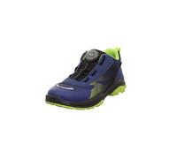 Superfit Jupiter - Sneaker Gore-Tex 8000, 32 EU, Colore: Blu/Verde, Blu Verde 8000, 32 EU Larga