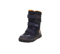 Superfit Mars 8010 - Stivali da neve Gore-Tex con imbottitura calda, 34 EU, colore: Blu/Arancione, Blu Arancione 8010, 34 EU