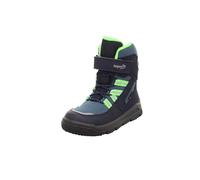 Superfit Mars 8020 - Stivali da neve Gore-Tex con imbottitura calda, 35 EU, colore: Blu/Verde chiaro, Blu Verde Chiaro 8020, 35 EU