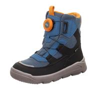 Superfit Mars, Stivali da Neve, Blu Arancione 8000, 33 EU Stretta